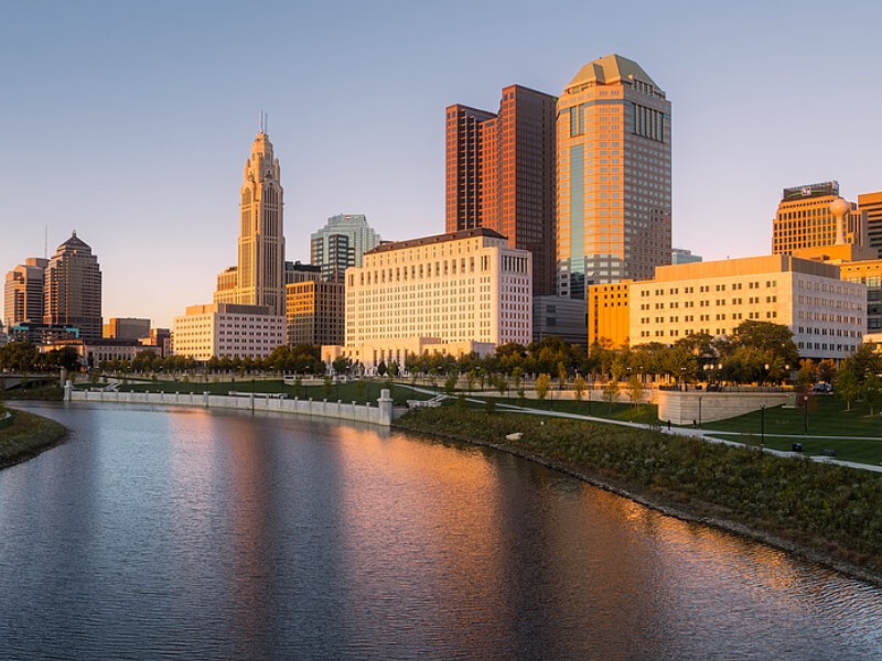 Envoyer un colis à Columbus en Ohio